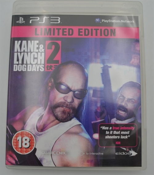 Kane and Lynch 2 Dog Days Limited Edition - PS3 (B Grade) (Genbrug)